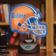 Florida Gators Neon Helmet Desk Lamp