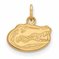 Florida Gators NCAA Sterling Silver Gold Plated Extra Small Pendant