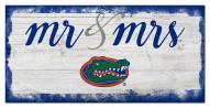 Florida Gators Script Mr. & Mrs. Sign