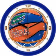 Florida Gators Slam Dunk Wall Clock