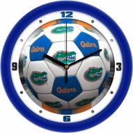 Florida Gators Soccer Wall Clock