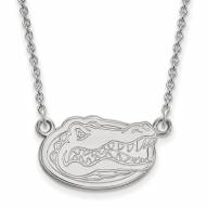 Florida Gators Sterling Silver Small Pendant Necklace