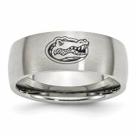 Florida Gators Stainless Steel Laser Etch Ring