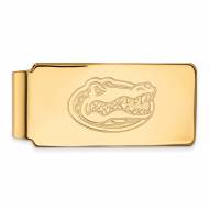 Florida Gators Sterling Silver Gold Plated Money Clip