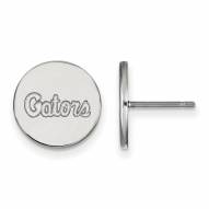 Florida Gators Sterling Silver Small Disc Earrings