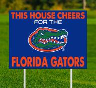 Florida Gators This House Cheers for Yard Sign