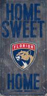 Florida Panthers 6" x 12" Home Sweet Home Sign