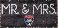 Florida Panthers 6" x 12" Mr. & Mrs. Sign