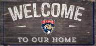 Florida Panthers 6" x 12" Welcome Sign