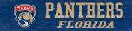 Florida Panthers 6" x 24" Team Name Sign