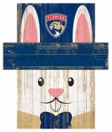 Florida Panthers 6" x 5" Easter Bunny Head