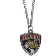Florida Panthers Chain Necklace with Small Charm