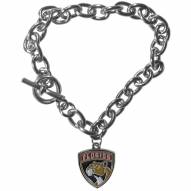 Florida Panthers Charm Chain Bracelet
