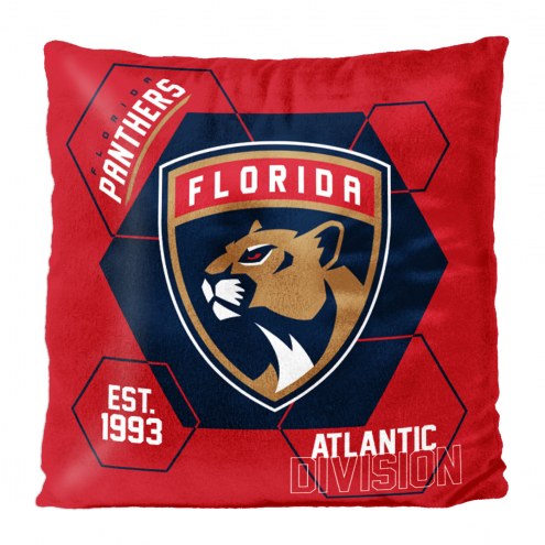 Florida Panthers Connector Double Sided Velvet Pillow