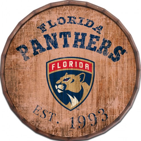 Florida Panthers Established Date 16&quot; Barrel Top