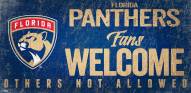 Florida Panthers Fans Welcome Sign
