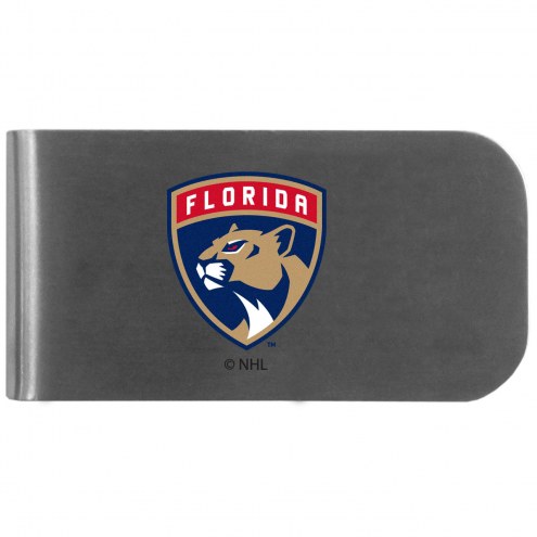 Florida Panthers Logo Bottle Opener Money Clip