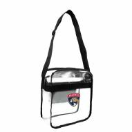 Florida Panthers Clear Crossbody Carry-All Bag