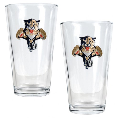 Florida Panthers NHL Pint Glass - Set of 2