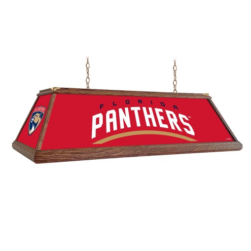 Florida Panthers Premium Wood Pool Table Light