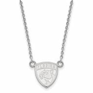 Florida Panthers Sterling Silver Small Pendant Necklace
