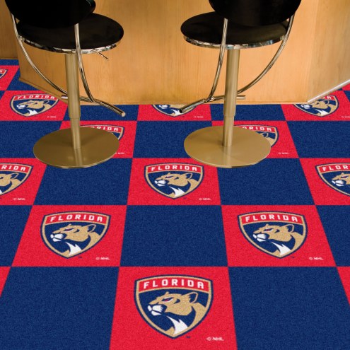 Florida Panthers Team Carpet Tiles