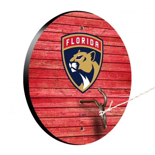 Florida Panthers Weathered Design Hook & Ring Game
