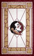 Florida State Seminoles 11" x 19" Stained Glass Sign