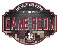 Florida State Seminoles 12" Game Room Tavern Sign