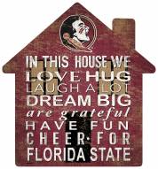 Florida State Seminoles 12" House Sign