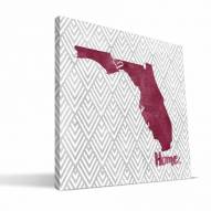 Florida State Seminoles 12" x 12" Home Canvas Print