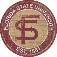 Florida State Seminoles 24" Heritage Logo Round Sign