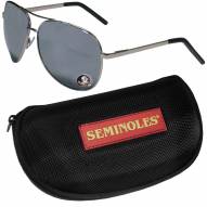 Florida State Seminoles Aviator Sunglasses and Zippered Carrying Case