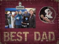 Florida State Seminoles Best Dad Clip Frame