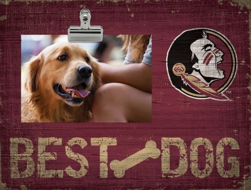 Florida State Seminoles Best Dog Clip Frame