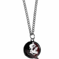 Florida State Seminoles Chain Necklace with Small Charm
