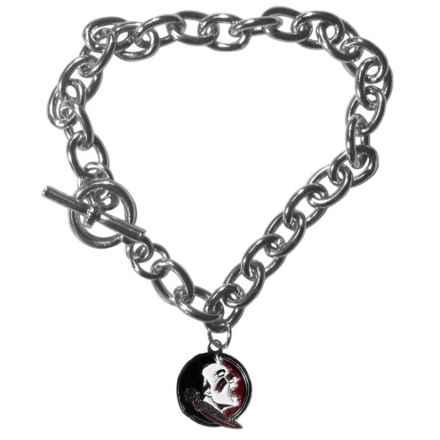 Florida State Seminoles Charm Chain Bracelet