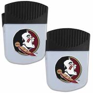Florida State Seminoles Chip Clip Magnet with Bottle Opener - 2 Pack