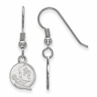 Florida State Seminoles Sterling Silver Extra Small Dangle Earrings