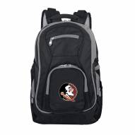 NCAA Florida State Seminoles Colored Trim Premium Laptop Backpack