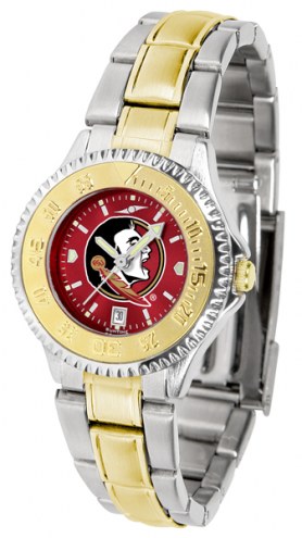 Florida State Seminoles Competitor Two-Tone AnoChrome Women's Watch
