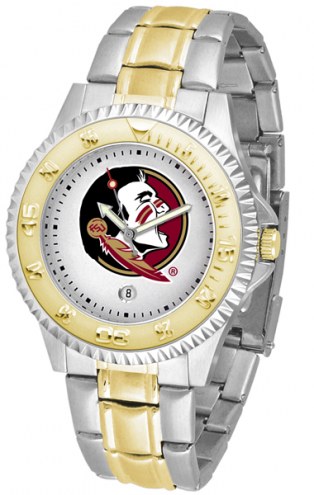 Florida State Seminoles Competitor Two-Tone Men's Watch