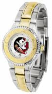 Florida State Seminoles Competitor Two-Tone Women's Watch