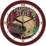 Florida State Seminoles Football Helmet Wall Clock