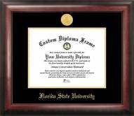 Florida State Seminoles Gold Embossed Diploma Frame