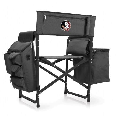Florida State Seminoles Gray/Black Fusion Folding Chair