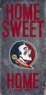 Florida State Seminoles Home Sweet Home Wood Sign