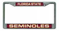 Florida State Seminoles Laser Cut License Plate Frame