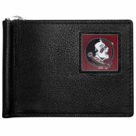 Florida State Seminoles Leather Bill Clip Wallet