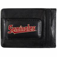 Florida State Seminoles Logo Leather Cash and Cardholder